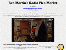 Tablet Screenshot of bensradioattic.com